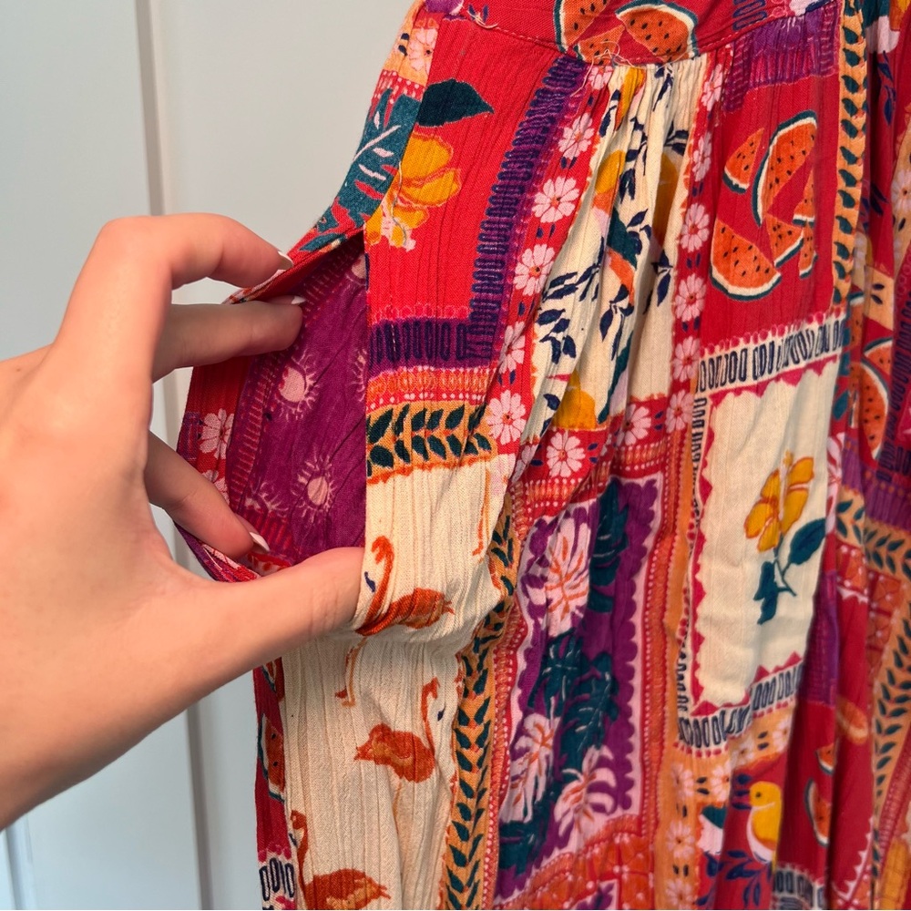 Angie Multicolor Patchwork Jumpsuit - image 6